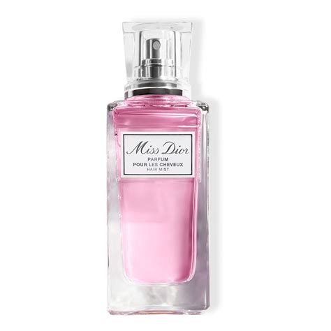 miss dior parfum pour les cheveux hair mist|Miss Dior hair perfume.